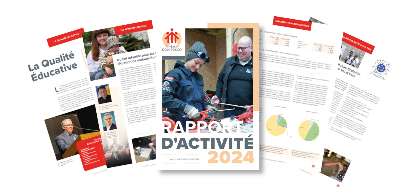 Fondation Don Bosco le Rapport d'activité 2024